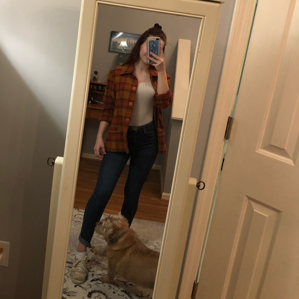 plaid jacket
